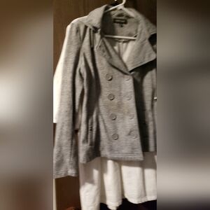 New Look Gray Pea Coat